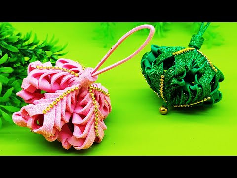 Unique Christmas Tree Topper - Glitter Christmas Ornaments DIY - Christmas Decorations 2022