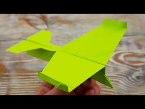 Как сделать САМОЛЕТ из бумаги, который хорошо летает! How to make a paper airplane Как сделать САМОЛЕТ из бумаги, который хорошо летает! How to make a paper airplane