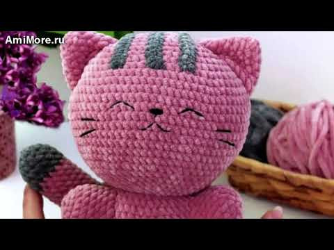 Амигуруми: схема Котик Плюша. Игрушки вязаные крючком - Free crochet patterns. Амигуруми: схема Котик Плюша. Игрушки вязаные крючком - Free crochet patterns.