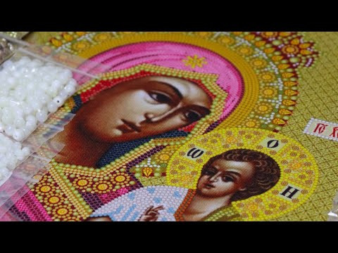 ВЫШИВКА БИСЕРОМ. ОБЗОР АВТОРСКОГО НАБОРА. БОГОРОДИЦА ПСКОВСКАЯ.