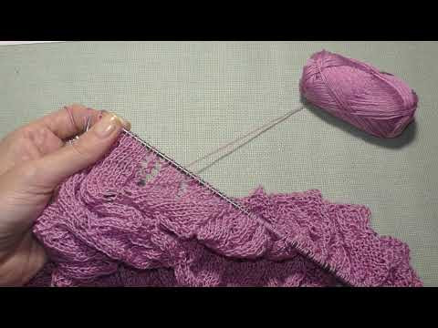 Шаль Springtime Bandit часть 4 кайма 19-30 ряды Шаль Springtime Bandit часть 4 кайма 19-30 ряды