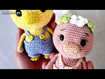 Амигуруми: схема Утёнок | Игрушки вязаные крючком - Free crochet patterns.