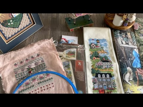 Вышивальный влог. Just Nan, Mill Hill, Dimensions. Вышивка крестом Вышивальный влог. Just Nan, Mill Hill, Dimensions. Вышивка крестом