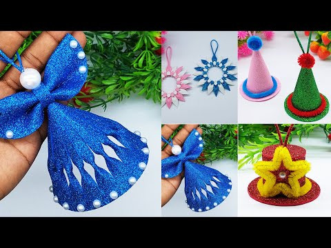 Christmas Ornamens Making at Home - Christmas Tree Ornaments - DIY Handmade Christmas Crafts