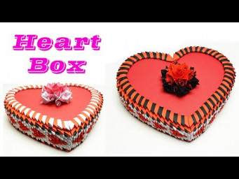 3D Origami Heart Box