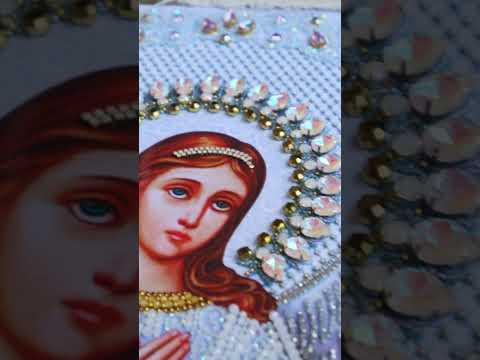 Ангел Хранитель. Ювелирная вышивка хрусталем. #ангелхранитель #ангел #икона #иконаназаказ #вышивка Ангел Хранитель. Ювелирная вышивка хрусталем. #ангелхранитель #ангел #икона #иконаназаказ #вышивка