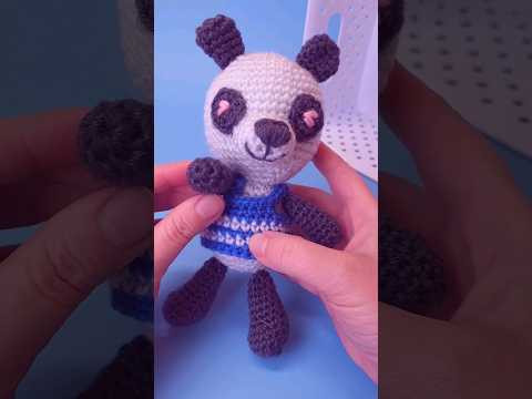 Панда. Новый набор для вязания. #амигуруми #панда #вязаныеигрушки #игрушкикрючком #amigurumi #diy Панда. Новый набор для вязания. #амигуруми #панда #вязаныеигрушки #игрушкикрючком #amigurumi #diy