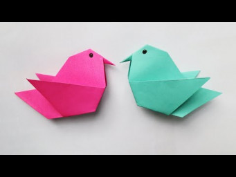 How to Make Paper Bird | Paper Dove | Origami Bird