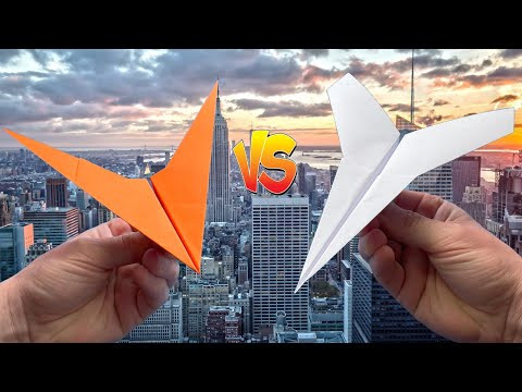Which Paper Airplane Will Fly the Longest Distance | How to Make a Paper Airplane Which Paper Airplane Will Fly the Longest Distance | How to Make a Paper Airplane