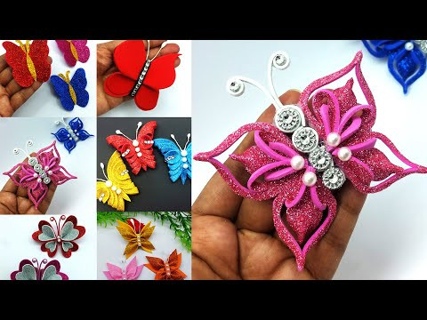 6 Easy Craft Charming Paper Butterflies For Unique Home Decor And Wall Art By Origami Art & Crafts 6 Easy Craft Charming Paper Butterflies For Unique Home Decor And Wall Art By Origami Art & Crafts