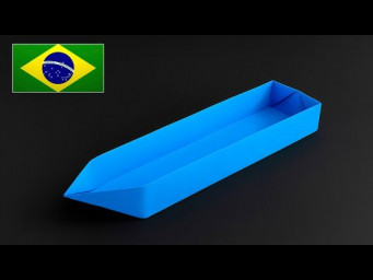 Origami de Barco de Papel que Flutua de Verdade &ndash; F&aacute;cil e R&aacute;pido