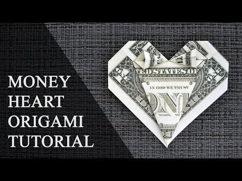 MONEY HEART | Dollar Origami for Valentine's Day | Tutorial DIY (the designer is NProkuda) MONEY HEART | Dollar Origami for Valentine's Day | Tutorial DIY (the designer is NProkuda)