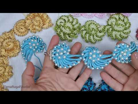 Украшения крючком без вязания. Ссылка под видео на мастер-классы, целая тема. Украшения крючком без вязания. Ссылка под видео на мастер-классы, целая тема.