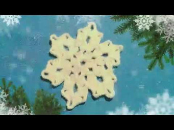 LEFT - How to Crochet for Beginners CROCHET motif Snowflake Crochet Tutorial