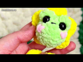 Амигуруми: схема Брелочки Цветочки | Игрушки вязаные крючком - Free crochet patterns.