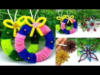 Beautiful Christmas Crafts - Christmas Home Decoration Craft - Decorate With Me - Dollar Tree DIY