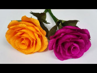 DIY Paper Roses 
