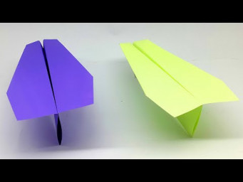 How to Make a Paper Airplane That Goes Really Fast - Do You Know How to Make a Paper Airplane - DIY