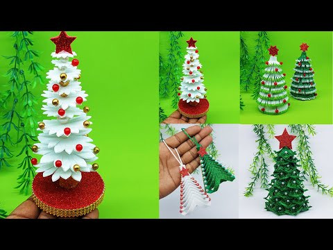4 Types Of Paper Tree - Christmas Tree Making at Home - Decorate With Me - Dollar Tree DIY 4 Types Of Paper Tree - Christmas Tree Making at Home - Decorate With Me - Dollar Tree DIY