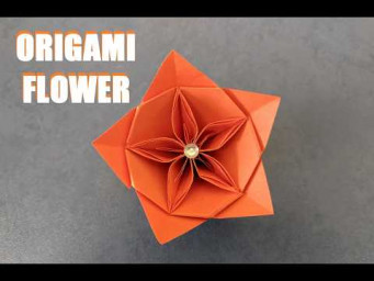 Квіти з паперу орігамі | Origami paper flowers