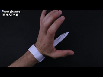 How to Make a Hidden Assassin's Blade out of Paper