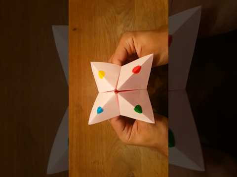 Paper Fortune Teller #shorts Paper Fortune Teller #shorts