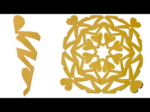 paper cutting - paper art paper heart design | Art design paper cutting - paper art paper heart design | Art design