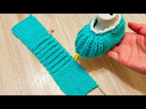 Как связать Пинетки по быстрому ✨ на двух спицах Как связать Пинетки по быстрому ✨ на двух спицах