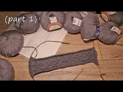 Кардиган &ndash; реглан от воротника (часть 1) Cardigan - Raglan from the collar (part 1)
