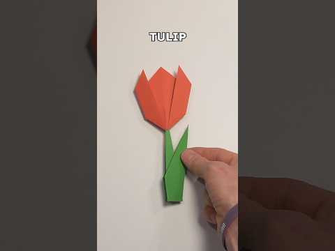 GIFT FOR MOM TULIP ORIGAMI | HOW TO MAKE AN ORIGAMI TULIP INCLART GIFT FOR MOM TULIP ORIGAMI | HOW TO MAKE AN ORIGAMI TULIP INCLART