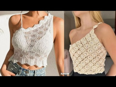 Интересные топы спицами,крючком на лето - идеи- knitting Интересные топы спицами,крючком на лето - идеи- knitting