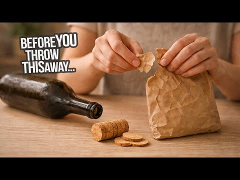 I took a bottle and a used paper bag&mdash; and this happened!  stunning style for minimal cost, recycling