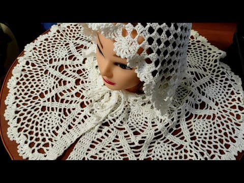 НИСПАДАЮЩИЙ ПЛАТОК ДЛЯ ХРАМА. 2Часть. Подробный М.К. НИСПАДАЮЩИЙ ПЛАТОК ДЛЯ ХРАМА. 2Часть. Подробный М.К.