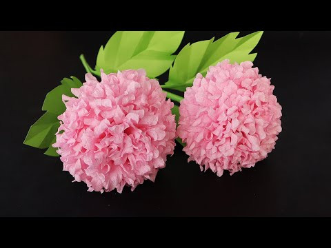 How To Make Tissue Paper Flower | DIY Paper Craft How To Make Tissue Paper Flower | DIY Paper Craft