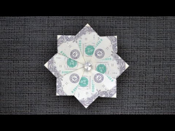 My MONEY STAR | Simple Modular Dollar Origami | Tutorial DIY by NProkuda