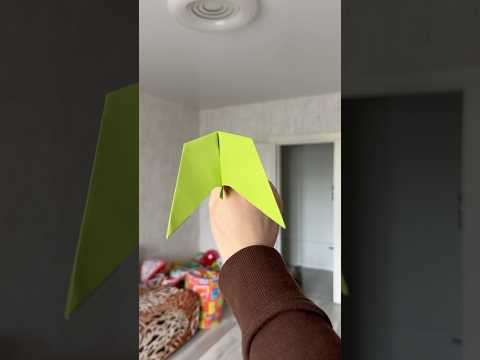 World Record? 237 Feet… from My Living Room #diy #origami #airplane #paperplane #shorts World Record? 237 Feet… from My Living Room #diy #origami #airplane #paperplane #shorts