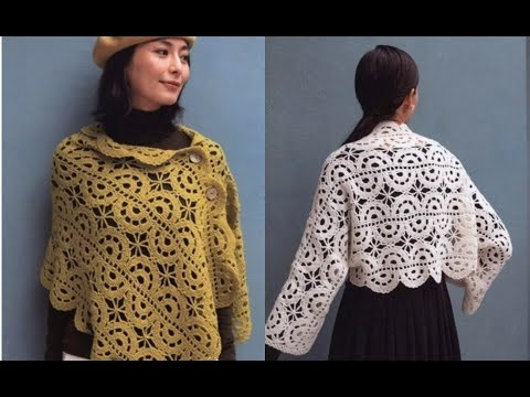 Красивый палантин крючком. Ажурная лента. Ленточное кружево Красивый палантин крючком. Ажурная лента. Ленточное кружево