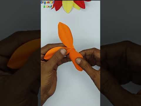 Easy Origami Paper Flower - Room Decoration Ideas with Flower #shorts #short #shortsvideo Easy Origami Paper Flower - Room Decoration Ideas with Flower #shorts #short #shortsvideo