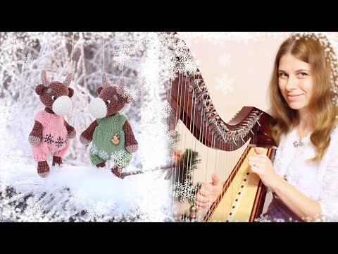 Вязаные бычки на прогулке. С Новым годом, друзья! Вязаные бычки на прогулке. С Новым годом, друзья!