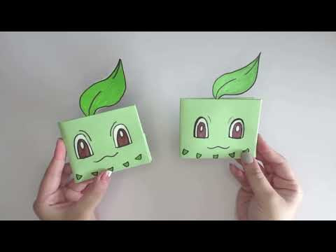 Instructions on how to fold a cute Pokemon gift box Instructions on how to fold a cute Pokemon gift box