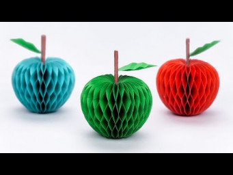 DIY Paper Apple 