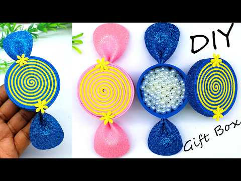 Chocolate Gift Box DIY | Quick Handmade Paper Box for Gifts