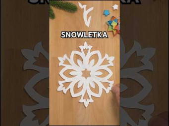 HOW TO MAKE PAPER SNOWLETKA SNOWFLAKE INSTRUCTION ❄️ TOP CHRISTMAS DECOR IDEAS INCLART