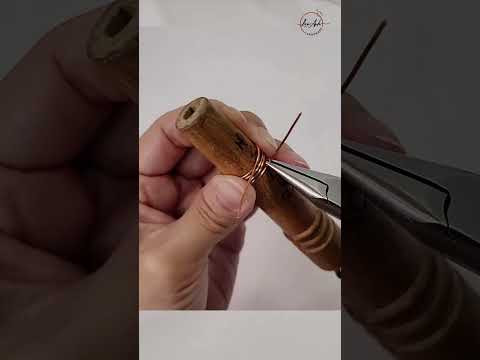 #shortsvideo | Easy wire ring tutorial : perfect for beginners | round twisted ring #shortsvideo | Easy wire ring tutorial : perfect for beginners | round twisted ring