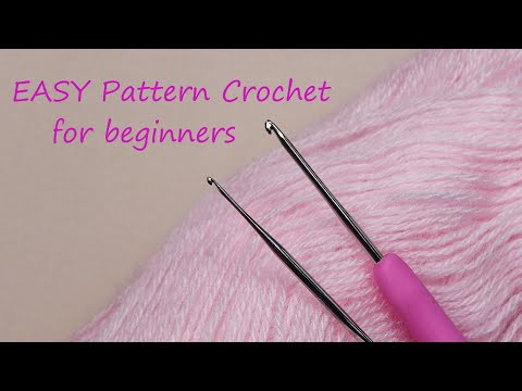 Придумала НОВЫЙ УЗОР и не знаю куда его применить :)) ВЯЗАНИЕ EASY Pattern Crochet for beginners