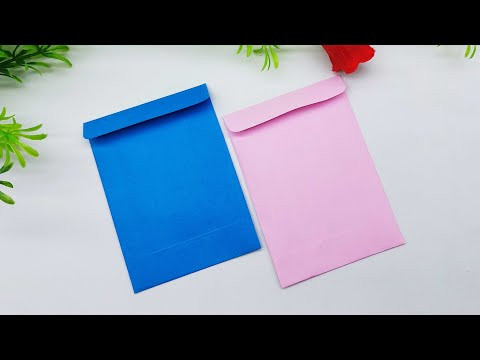 Envelope Making With Color Paper (Only Glue Tape and Scissors) At Home | Easy Origami Envelope Envelope Making With Color Paper (Only Glue Tape and Scissors) At Home | Easy Origami Envelope
