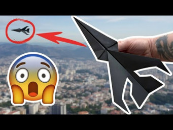 How to Make a Paper Airplane That Flies Over 900 Feet &ndash; Break the Record