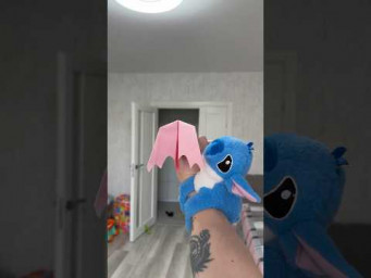 NASA Watching Stitch&rsquo;s 240ft Paper Plane Like #origami #airplane #diy #papercraft #stitch
