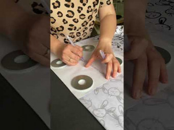 Кузовная шайба для фиксации выкройки - лайфхак для шьющих✔️