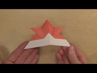 Paper samurai helmet; Шлем самурая из бумаги